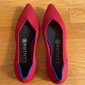 Rothy’s pointed toe flats